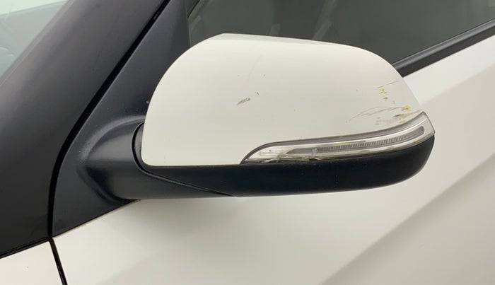 2017 Hyundai Creta SX PLUS AT 1.6 PETROL, Petrol, Automatic, 87,878 km, Left rear-view mirror - Indicator light has minor damage