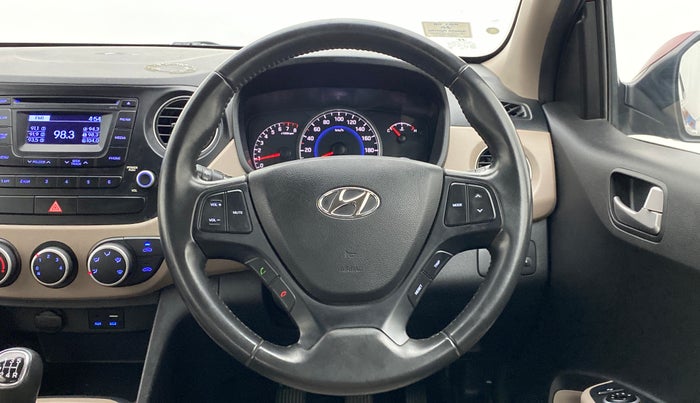2016 Hyundai Grand i10 ASTA 1.2 (O) VTVT, Petrol, Manual, 32,892 km, Steering Wheel Close Up