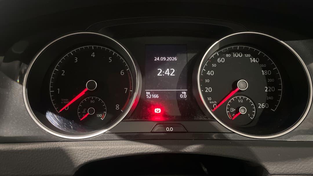 2018 Volkswagen Golf 110 Tsi Trendline, Automatic, 52166 km, Odometer View