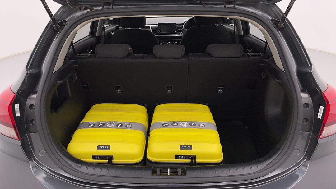 Boot Inside View with Luggage