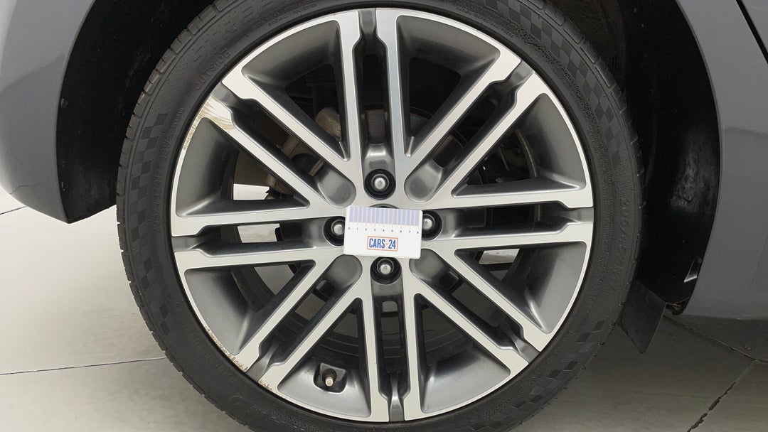 Wheels Rim Rear LHS Gutter Rash