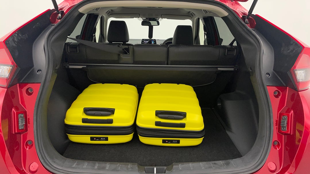 Boot Inside View with Luggage