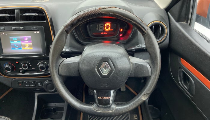 2019 Renault Kwid CLIMBER 1.0, Petrol, Manual, 43,183 km, Steering Wheel Close Up