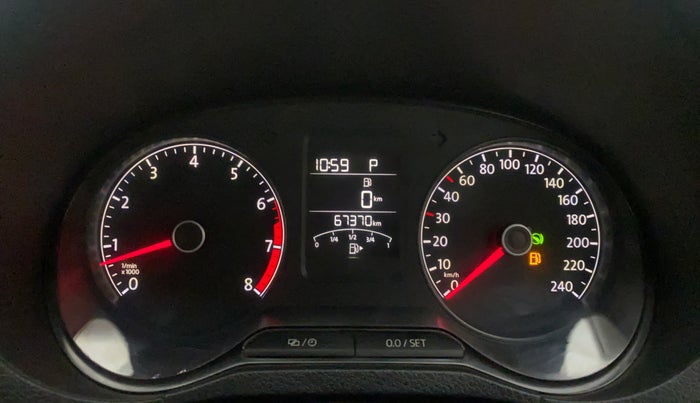 2016 Volkswagen Vento COMFORTLINE 1.2 TSI AT, Petrol, Automatic, 67,370 km, Odometer Image
