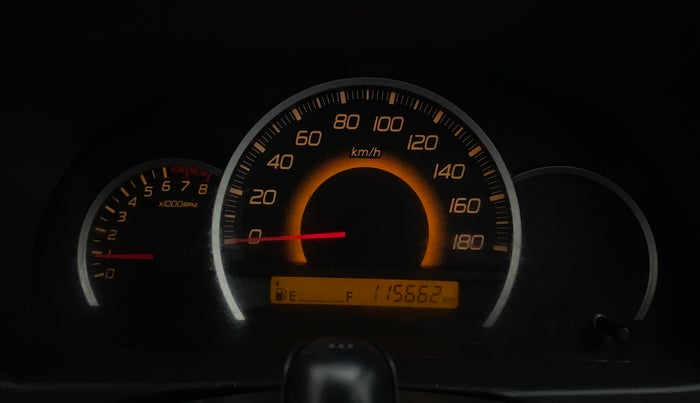 2012 Maruti Wagon R 1.0 VXI, Petrol, Manual, 1,15,662 km, Odometer Image