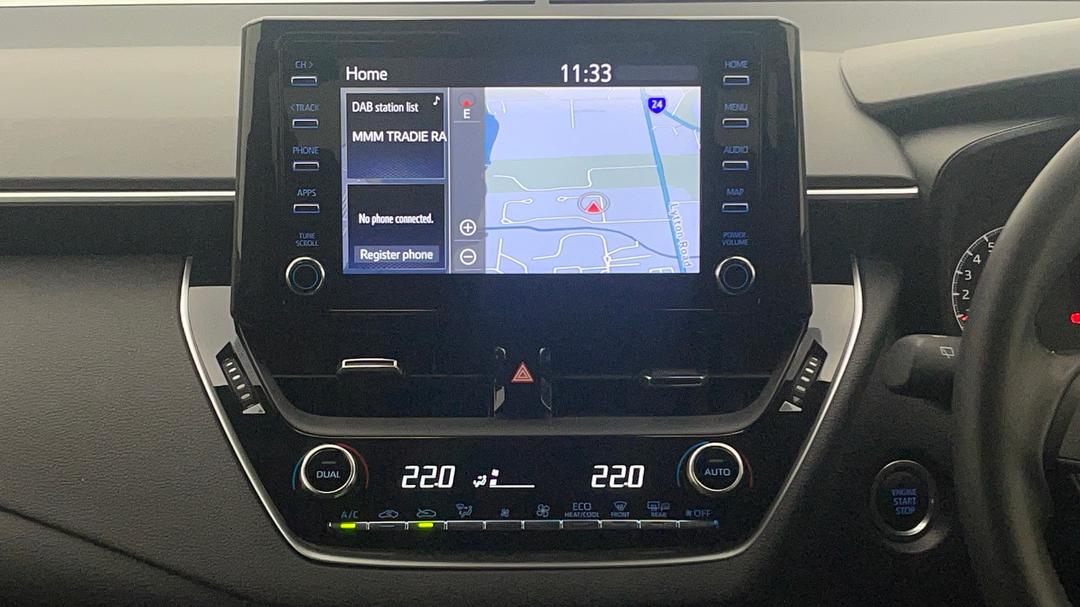 2021 Toyota Corolla Sx, Automatic, 24219 km, Infotainment System