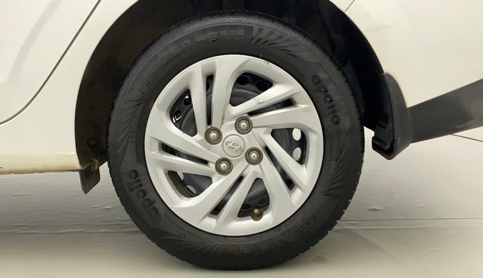 2022 Hyundai AURA S 1.2 CNG, CNG, Manual, 29,913 km, Left Rear Wheel
