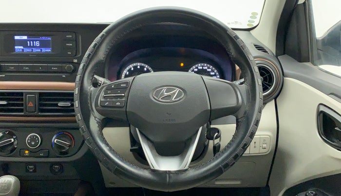 2022 Hyundai AURA S 1.2 CNG, CNG, Manual, 29,913 km, Steering Wheel Close Up