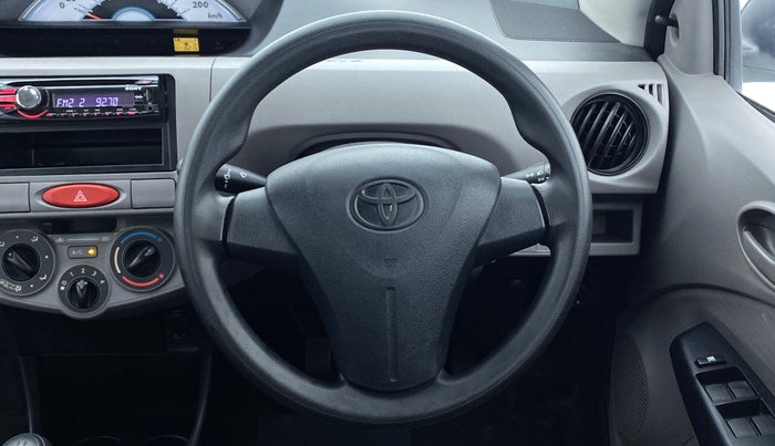 2011 Toyota Etios Liva G, Petrol, Manual, 16,211 km, Steering Wheel Close Up