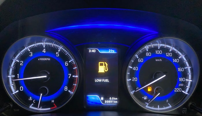 2019 Maruti Baleno ZETA PETROL 1.2, Petrol, Manual, 30,890 km, Odometer Image