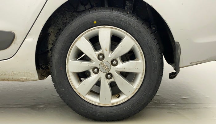 2014 Hyundai Xcent SX 1.2 (O), Petrol, Manual, 43,648 km, Left Rear Wheel