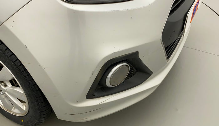 2014 Hyundai Xcent SX 1.2 (O), Petrol, Manual, 43,648 km, Front bumper - Paint has minor damage