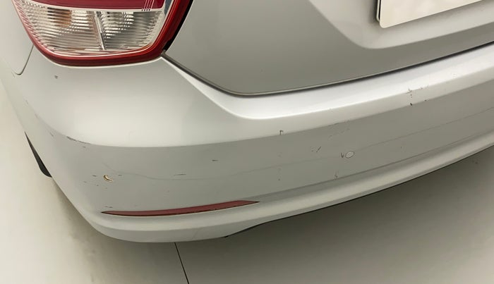 2014 Hyundai Xcent SX 1.2 (O), Petrol, Manual, 43,648 km, Rear bumper - Paint is slightly damaged