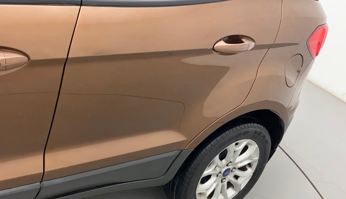 2016 Ford Ecosport TITANIUM+ 1.0L ECOBOOST, Petrol, Manual, 50,578 km, Rear left door - Slightly dented