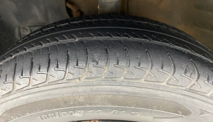 2019 Maruti New Wagon-R VXI 1.0, Petrol, Manual, 28,454 km, Left Front Tyre Tread