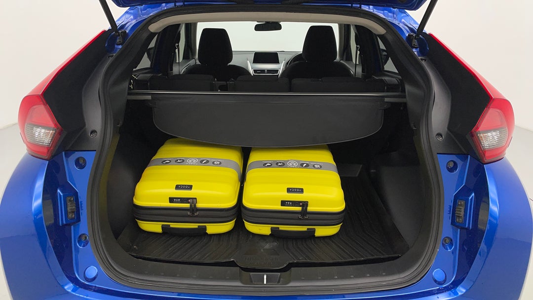 Boot Inside View with Luggage