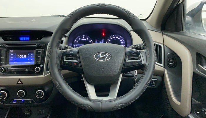 2015 Hyundai Creta S 1.6 PETROL, Petrol, Manual, 51,607 km, Steering Wheel Close Up