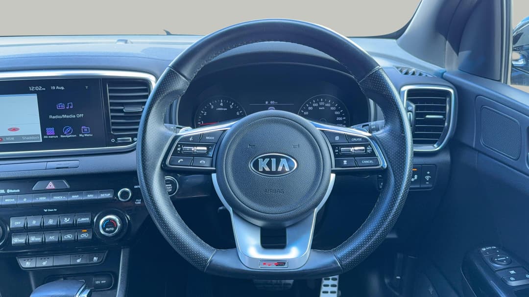 2020 Kia Sportage Gt-line (AWD), Automatic, 59437 km, Steering Wheel Close-up