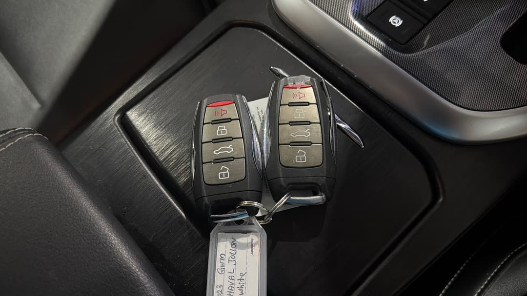 2023 GWM Haval Jolion Lux Hybrid, Automatic, 48744 km, Key Close-up