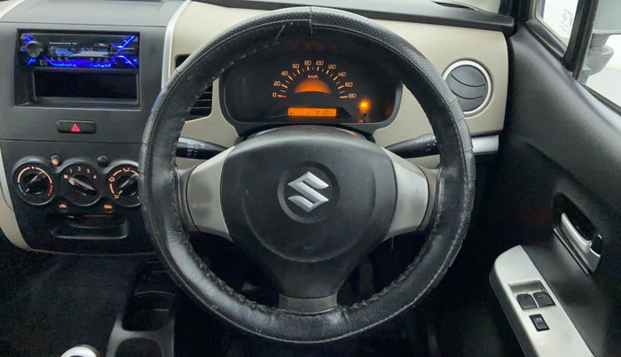 2015 Maruti Wagon R 1.0 LXI CNG, CNG, Manual, 81,322 km, Steering Wheel Close Up