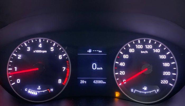 2020 Hyundai Elite i20 ASTA 1.2 (O), Petrol, Manual, 42,080 km, Odometer Image