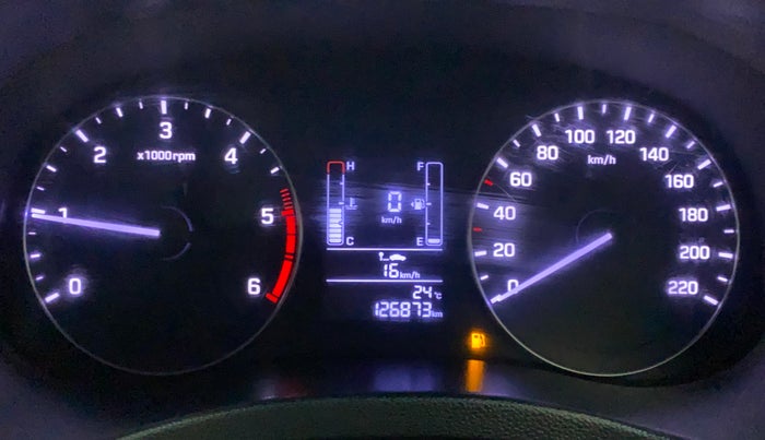 2016 Hyundai Creta SX 1.6 DIESEL, Diesel, Manual, 1,26,873 km, Odometer Image