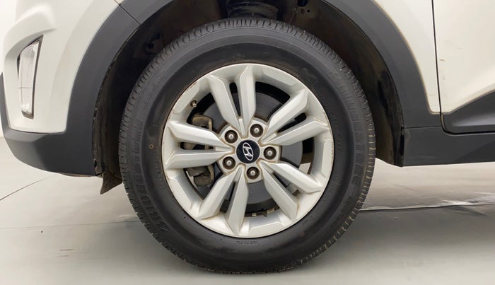 2016 Hyundai Creta SX 1.6 DIESEL, Diesel, Manual, 1,26,873 km, Left Front Wheel