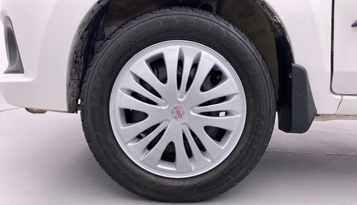 2015 Maruti Alto K10 VXI P, Petrol, Manual, Left Front Wheel
