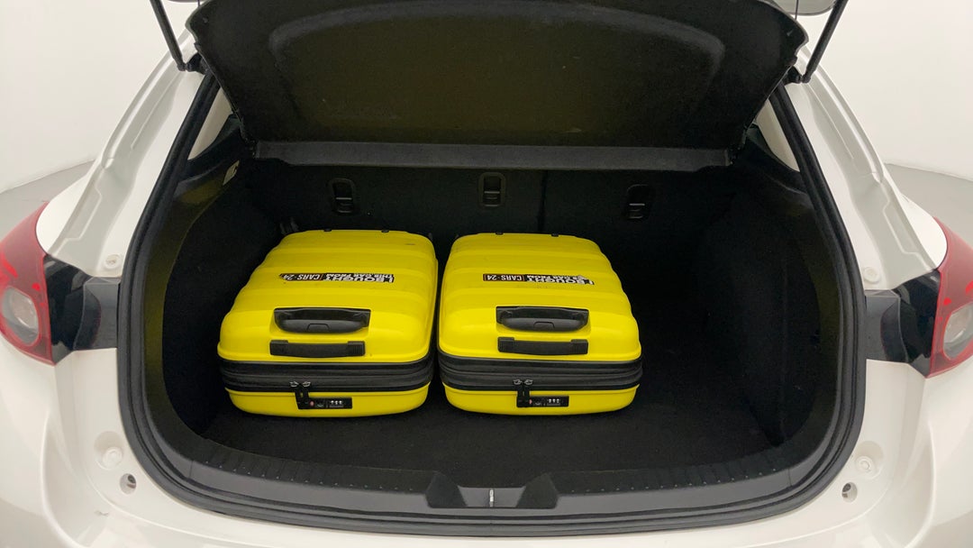 Boot Inside View with Luggage