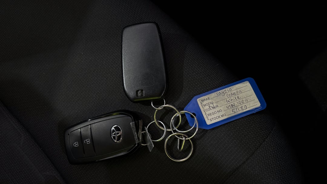 2024 Toyota Corolla Ascent Sport + Conv Pk Hybrid, Automatic, 29401 km, Key Close-up