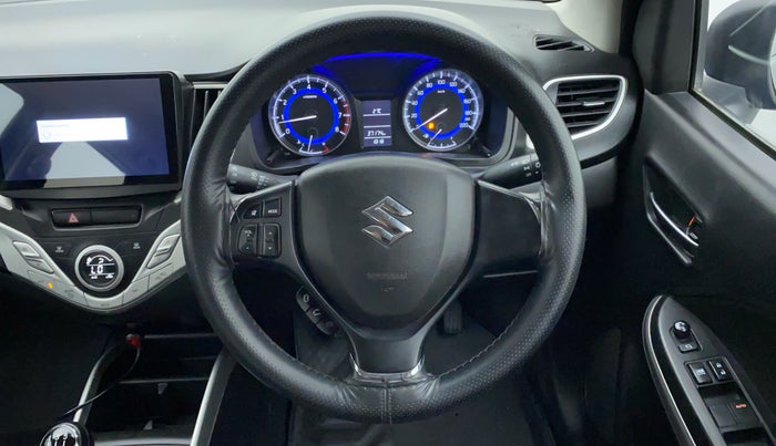 2018 Maruti Baleno DELTA 1.2 K12, Petrol, Manual, 37,422 km, Steering Wheel Close Up