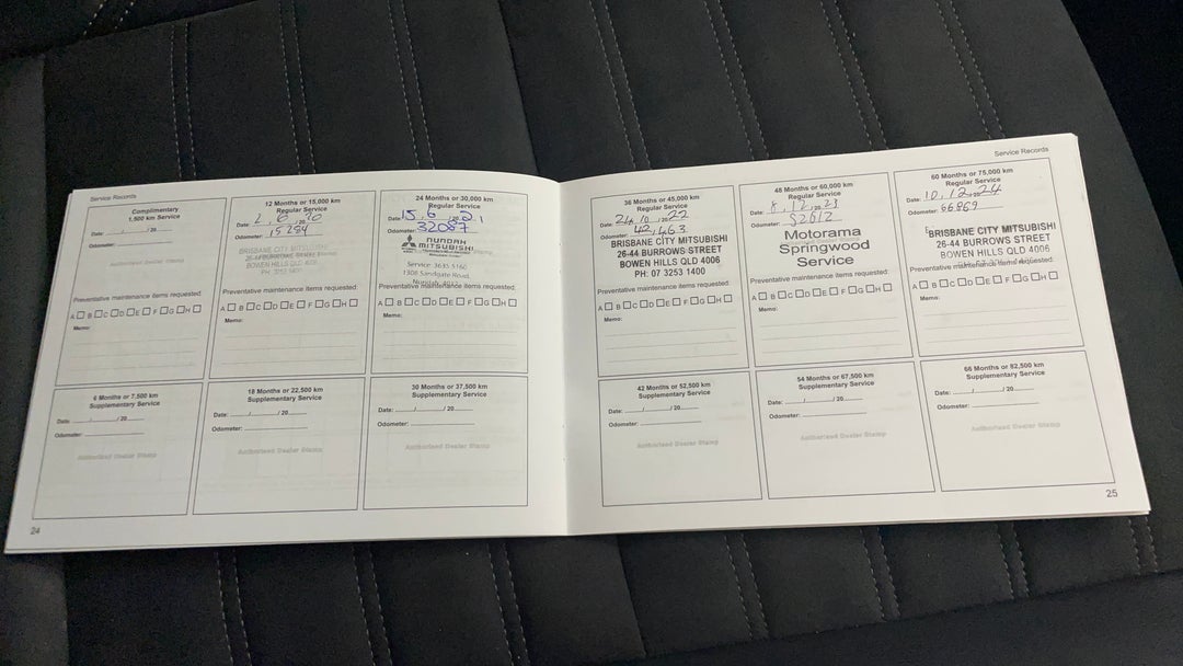 2019 Mitsubishi Outlander Ls 7 Seat (awd), Automatic, 70171 km, Service History