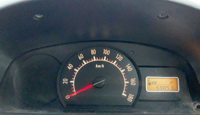 2012 Maruti Alto K10 LXI P, Petrol, Manual, 60,278 km, Odometer Image