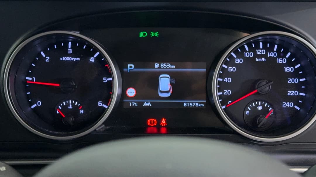 2022 Kia Carnival S, Automatic, 81578 km, Odometer View