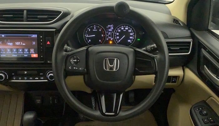 2020 Honda Amaze 1.5L I-DTEC VX CVT, Diesel, Automatic, 46,461 km, Steering Wheel Close Up