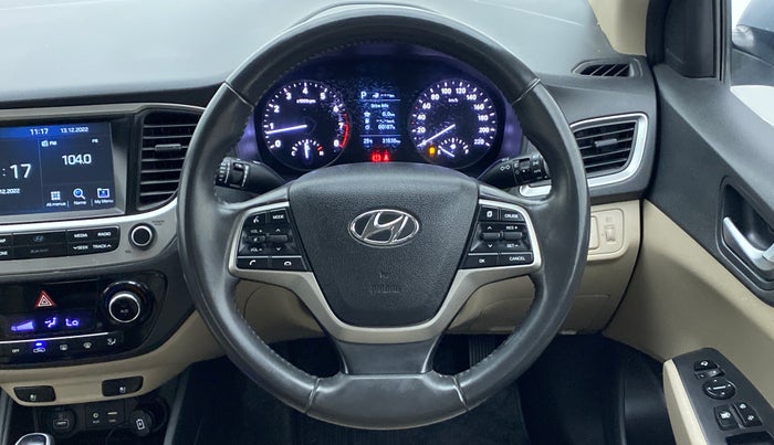 2019 Hyundai Verna 1.6 SX VTVT AT (O), Petrol, Automatic, 31,605 km, Steering Wheel Close Up