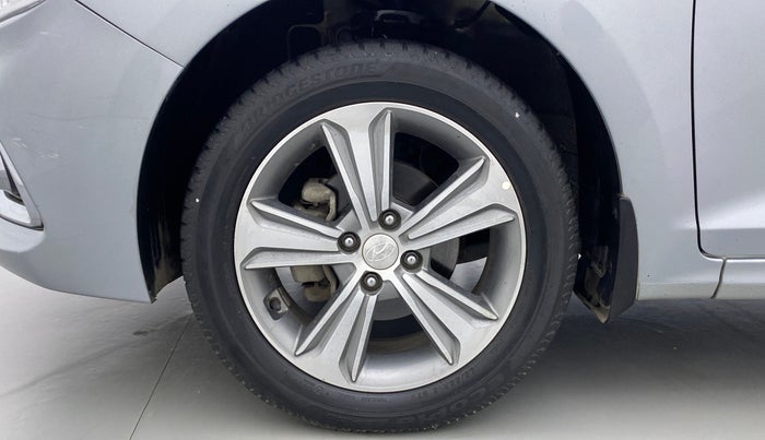 2019 Hyundai Verna 1.6 SX VTVT AT (O), Petrol, Automatic, 31,605 km, Left Front Wheel