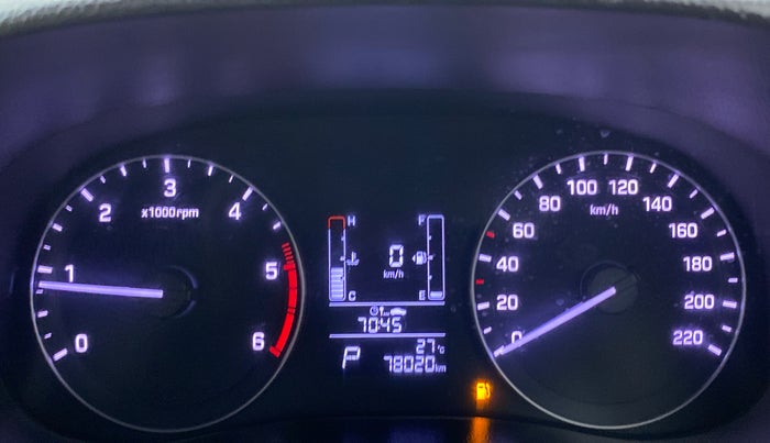 2018 Hyundai Creta 1.6 SX AT CRDI, Diesel, Automatic, 78,020 km, Odometer Image