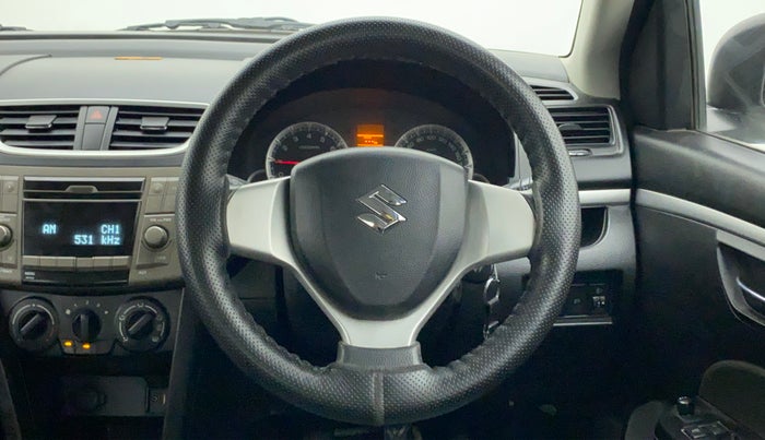 2012 Maruti Swift VXI, Petrol, Manual, 79,695 km, Steering Wheel Close Up