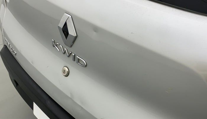 2020 Renault Kwid 1.0 RXT Opt AT, Petrol, Automatic, 13,095 km, Dicky (Boot door) - Slightly dented