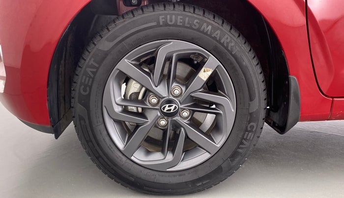 2021 Hyundai GRAND I10 NIOS SPORTZ 1.2 AT, Petrol, Automatic, 9,222 km, Left Front Wheel