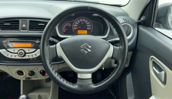 2017 Maruti Alto K10 VXI P, Petrol, Manual, 56,892 km, Steering Wheel Close Up