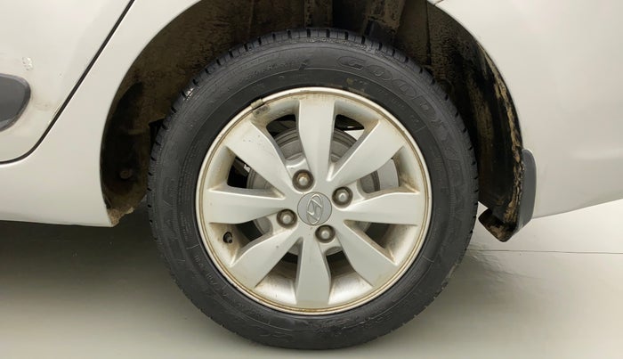 2015 Hyundai Xcent S (O) 1.2, Petrol, Manual, 34,499 km, Left Rear Wheel
