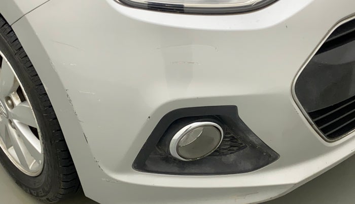 2015 Hyundai Xcent S (O) 1.2, Petrol, Manual, 34,499 km, Front bumper - Minor scratches