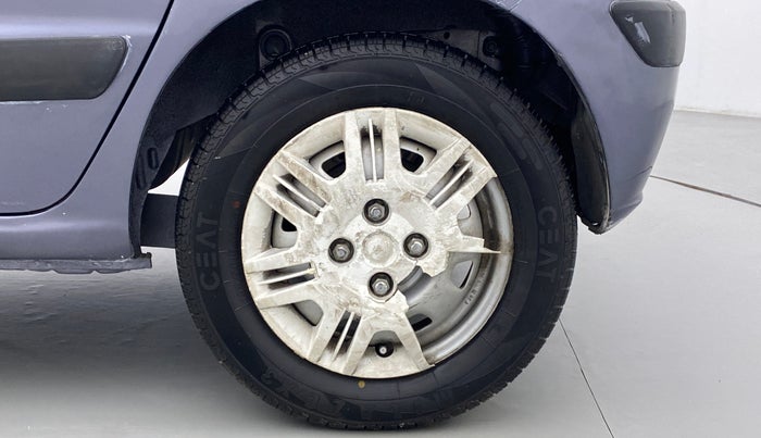 2012 Hyundai Santro Xing GL PLUS, CNG, Manual, 87,614 km, Left Rear Wheel