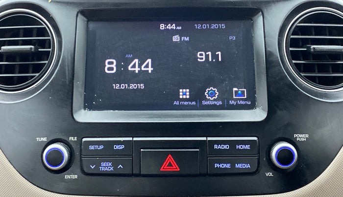 2019 Hyundai Grand i10 1.2 KAPPA SPORTZ (O), Petrol, Manual, 39,437 km, Infotainment System