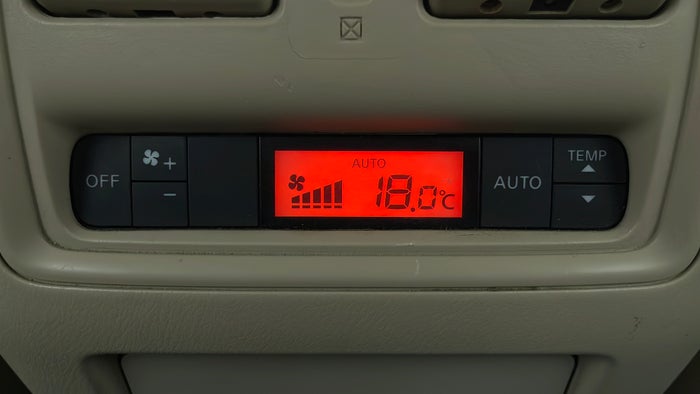 NISSAN PATHFINDER-Rear AC Temperature Control