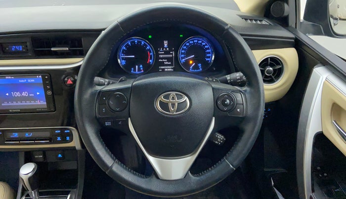 2018 Toyota Corolla Altis VL AT, Petrol, Automatic, 38,467 km, Steering Wheel Close Up