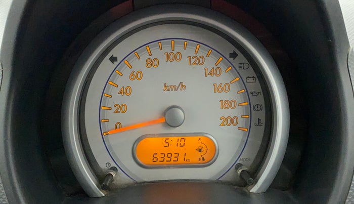 2014 Maruti Ritz VXI, Petrol, Manual, 64,023 km, Odometer Image