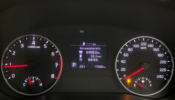 2019 KIA SELTOS HTX AT PETROL, Petrol, Automatic, 17,617 km, Odometer Image